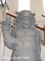 Originál sochy boha Radegasta, Frenštát pod Radhoštěm