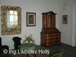 Tovačov, Zámek - interiér - vídeňské křídlo