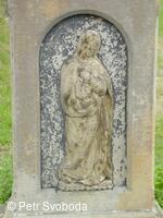 Kamenný kříž na horním konci v Kunčicích